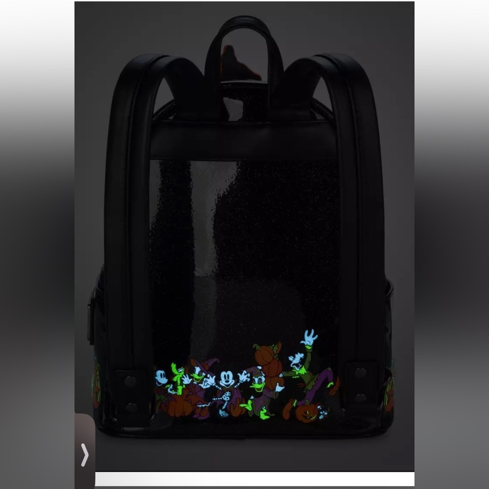 Loungefly Disney Park Mickey Mouse and Friends Halloween Mini Backpack NWT​​ - Picture 7 of 7